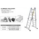 Creston  FE-1374 Multi-Purpose Aluminum Step Ladder